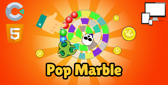 Pop Marble – Construct 3 – HTML5