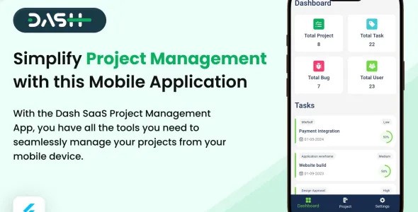 Project Management – Dash Mobile App