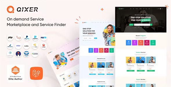 Qixer – Multi-Vendor On demand Handyman Service Marketplace and Service Finder