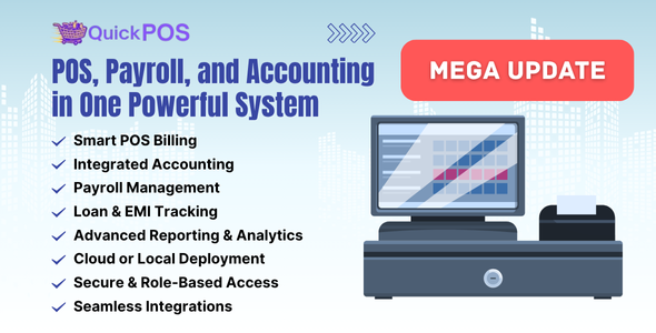 Quick POS – POS  Inventory Management with Built-in Accounting – POS