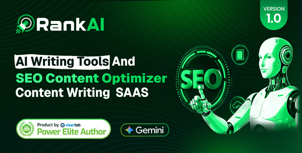 RankAI – AI Writing Tools And SEO Content Optimizer | Content Writing SAAS