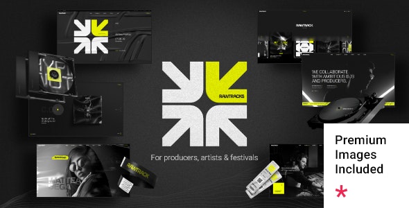 Rawtracks – Music  DJ Theme