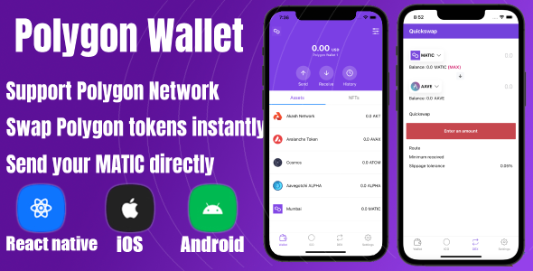 React Native – Polygon Crypto Wallet