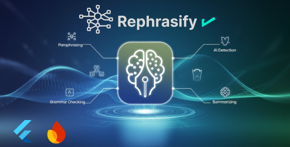 Rephrasify – Paraphrasing, Grammar Checker  AI Detection App
