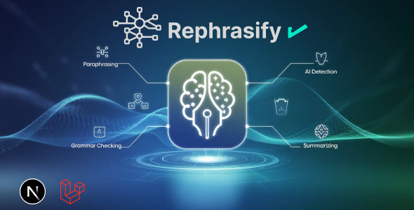 Rephrasify – Paraphrasing, Grammar Checker  AI Detection Web