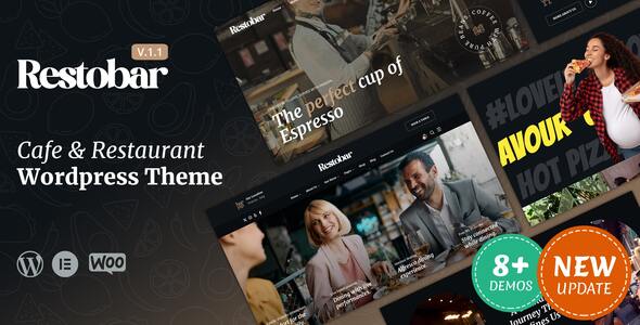 Restobar – Restaurant  Cafe WordPress Theme