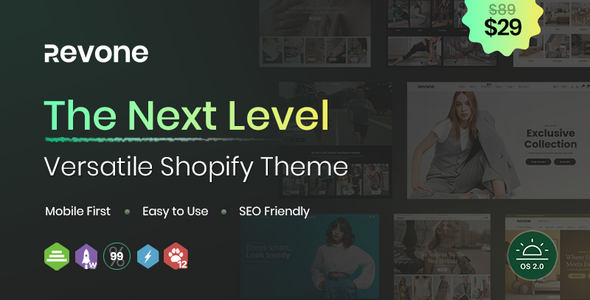 Revone – Next Level Versatile Shopify Theme