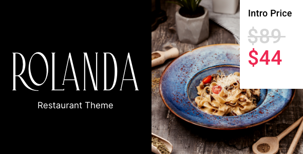 Rolanda – Restaurant WordPress Theme