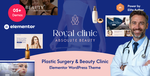 Royal Clinic – Plastic Surgery  Beauty Clinic WordPress Theme