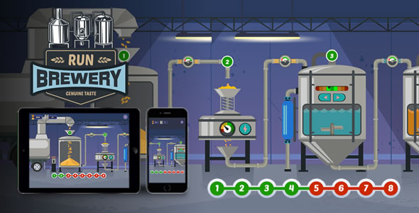Run Brewery – HTML5 Game