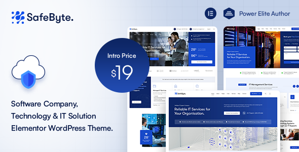 Safebyte – IT Solutions  Services WordPress Theme