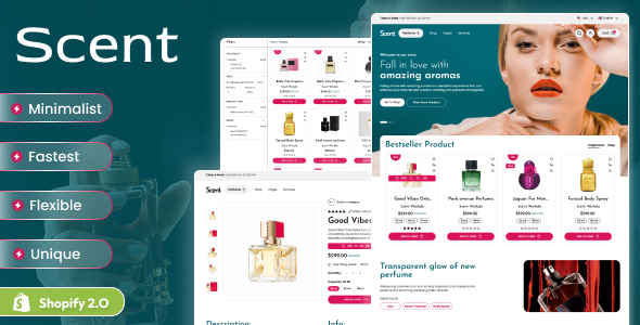 Scent – Shopify 2.0 Perfume Cosmetics Theme