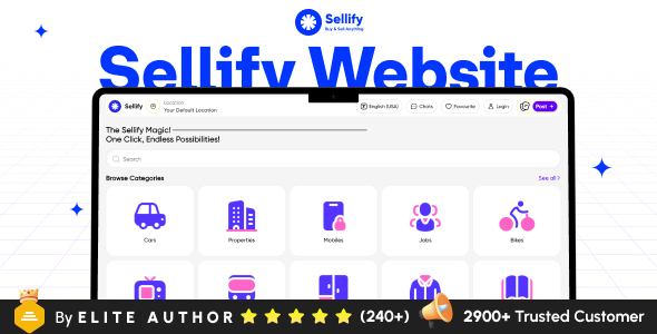 Sellify – Classified Ads Website – Classified Ads Listing Web Application – Buy  Sell Flutter Web