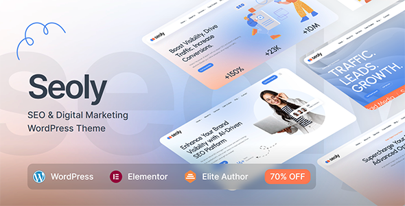Seoly — SEO  Digital Marketing WordPress Theme