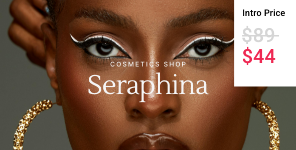 Seraphina – Beauty and Cosmetics Shop WordPress Theme