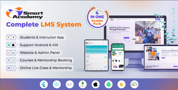 Smart Academy – Complete Learning Management System