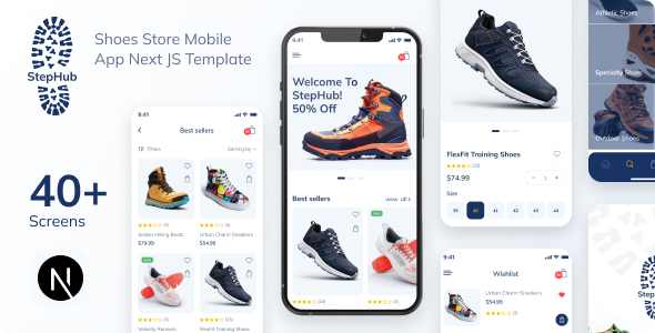 StepHub – Next.js Shoes Store Template