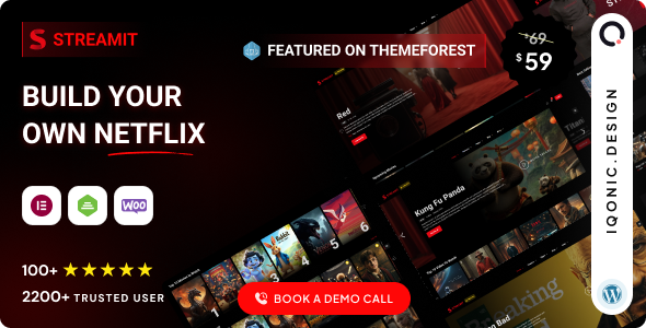 Streamit WP – Video Streaming WordPress Theme