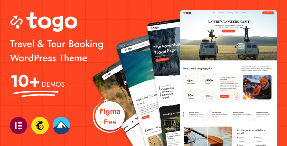 Togo – Travel  Tour Booking WordPress Theme