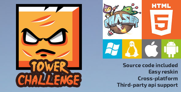 Tower Challenge – HTML5 Game – Phaser