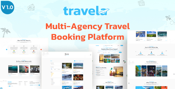 Travela – Multi-agency Travel Booking Platform