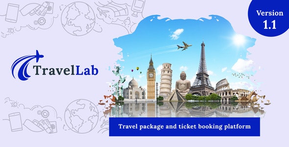 TravelLab – Travel Package  Ticket Booking Platform