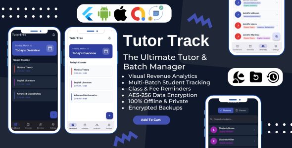 TutorTrack – Multi-Batch Tutor Management System for Independent Educators