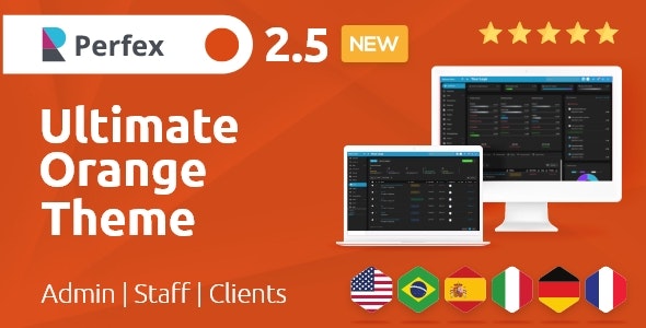 Ultimate Orange Theme – Perfex Theme CRM