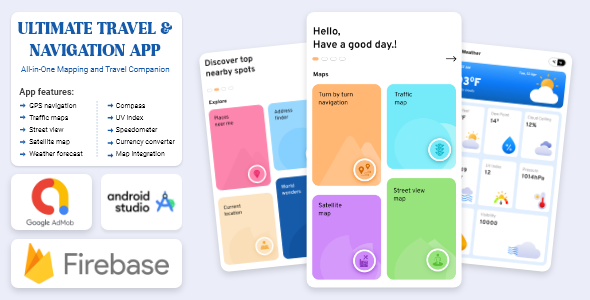 Ultimate Travel  Navigation App – All-in-One Mapping and Travel Companion