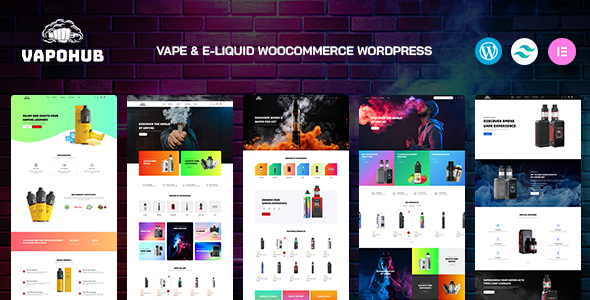 Vapohub – Vape  E-Liquid WooCommerce Theme