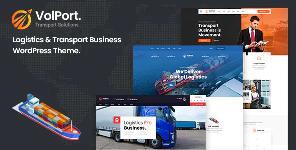 Volport – Logistics Transport WordPress Theme
