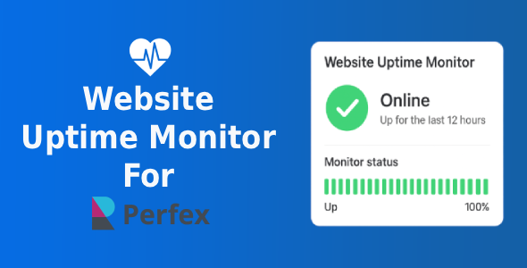 Website Uptime Monitor for Perfex CRM – Real-Time Website Tracking  Status Pages