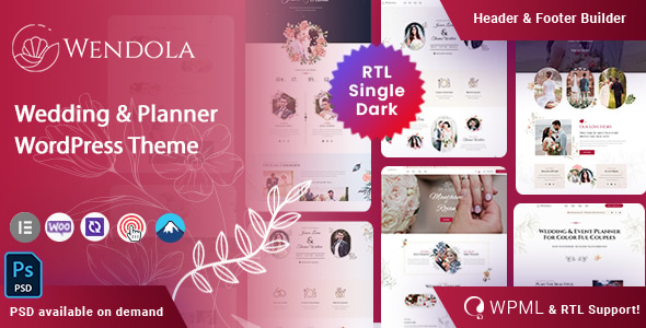 Wendola –  Wedding WordPress Theme