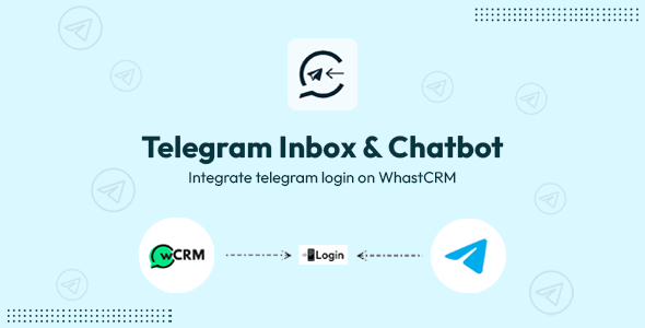 WhatsCRM Telegram Inbox  Chatbot Addon