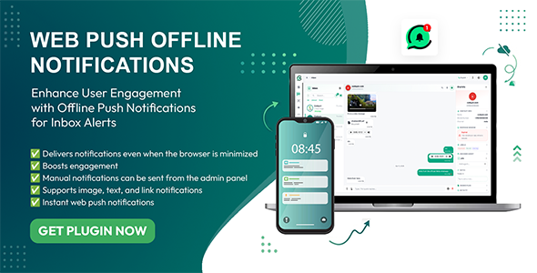 WhatsCRM Web Push Notifications – Addon for whastCRM