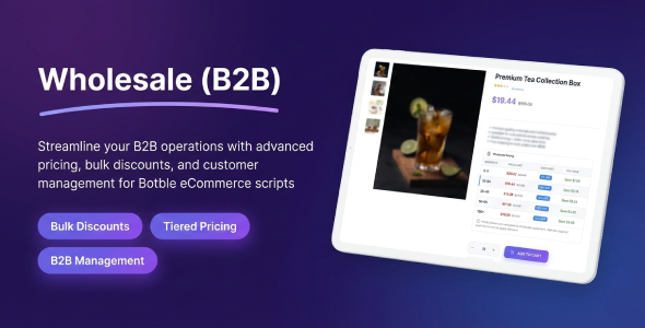 Wholesale – B2B Wholesale Pricing  Customer Groups for Botble E-commerce