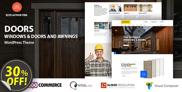 Windows Doors – High Quality WordPress Theme