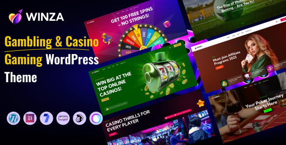 Winza – Casino  Online Betting WordPress Theme