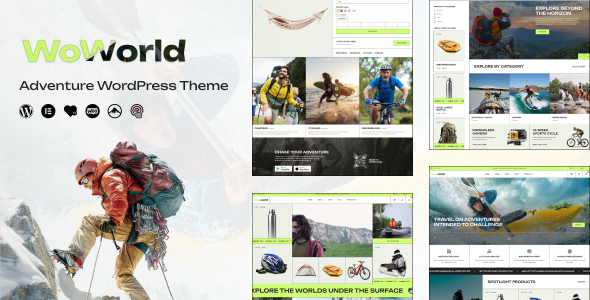 Woworld – Hiking  Adventure WordPress Theme