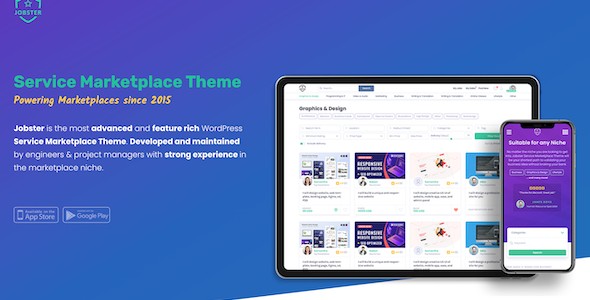WPjobster – Service Marketplace WordPress Theme – Entrepreneur