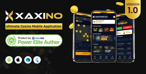 Xaxino – Ultimate Casino Mobile Application