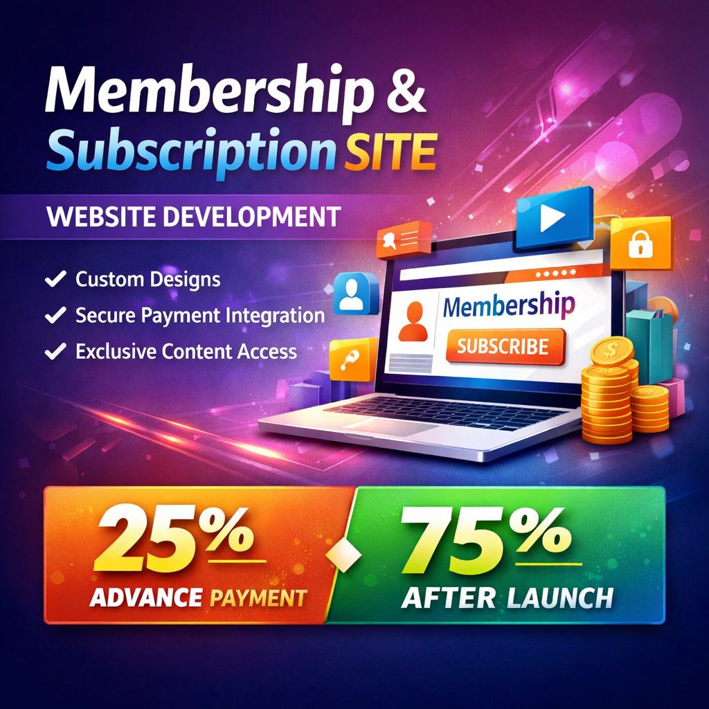 Membership & Subscription Site - Image 3