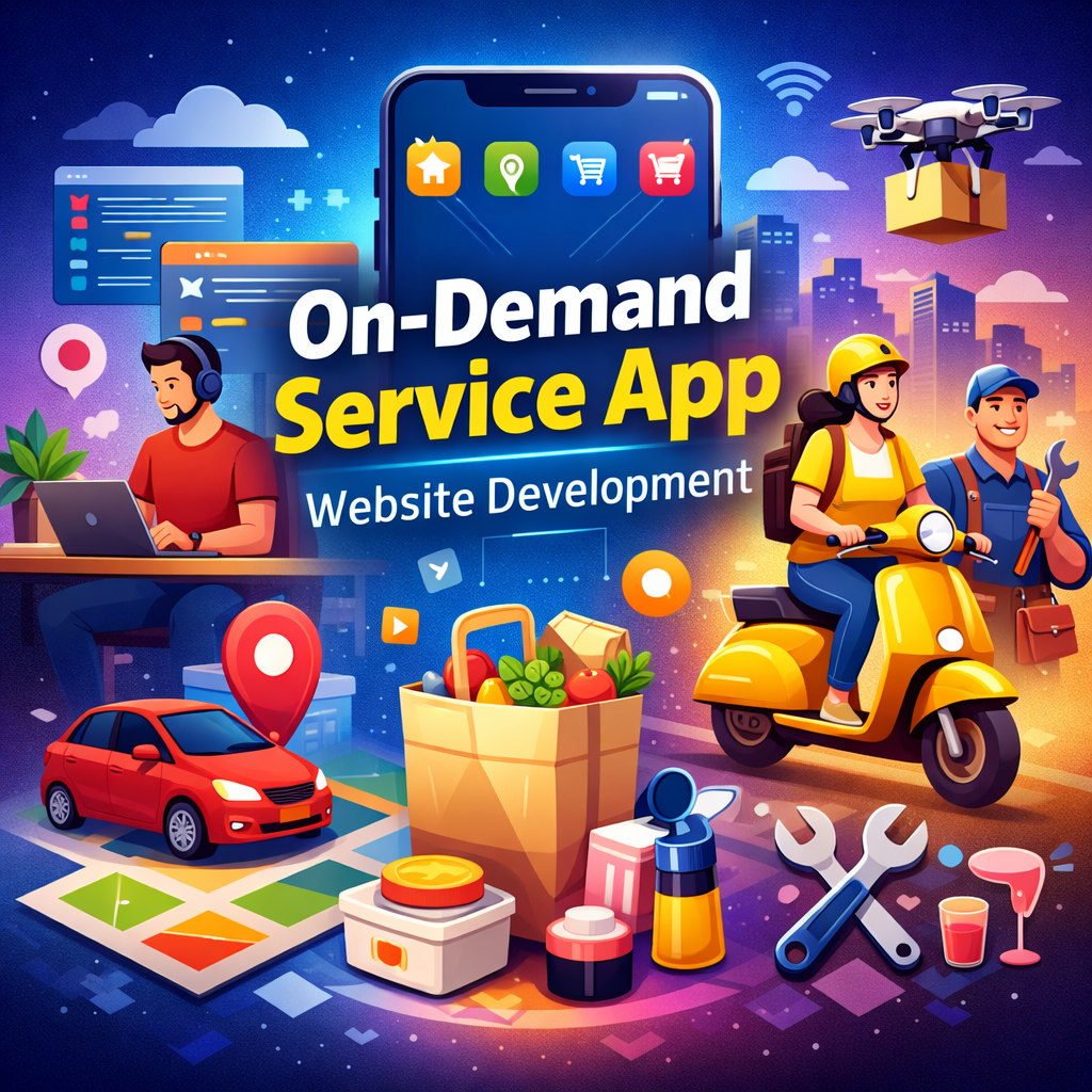 On-Demand Service App - Mobile Apps