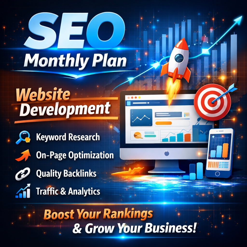 SEO Monthly Plan