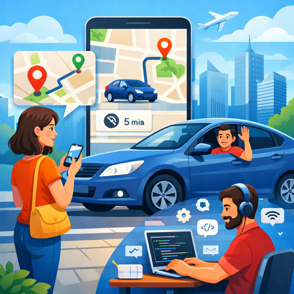 Ride Sharing App