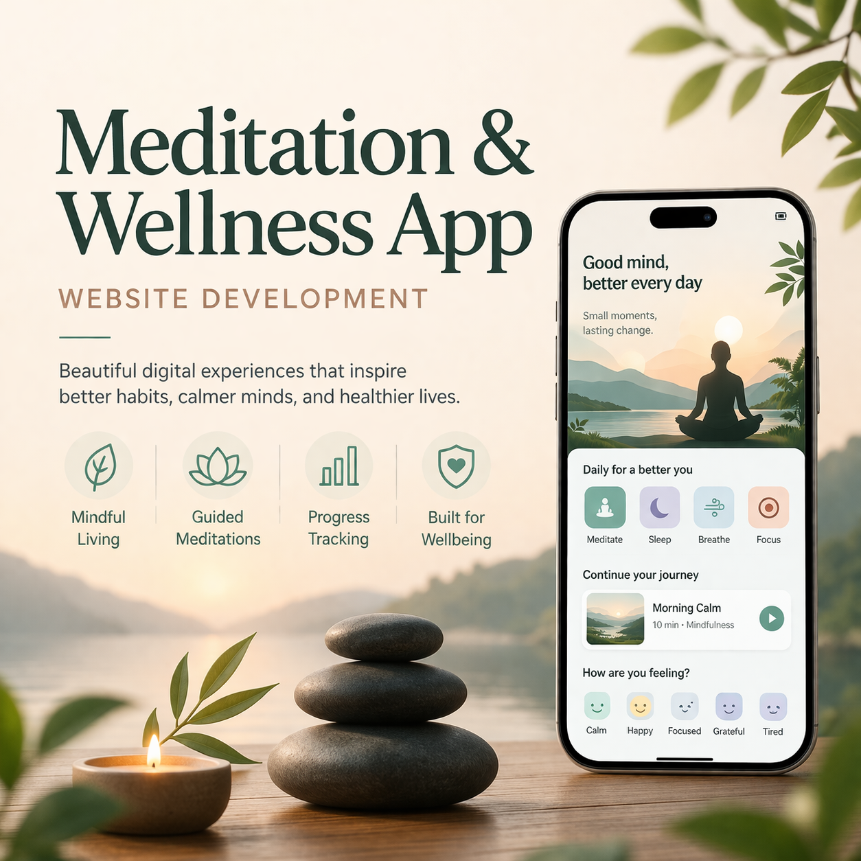 Meditation & Wellness App