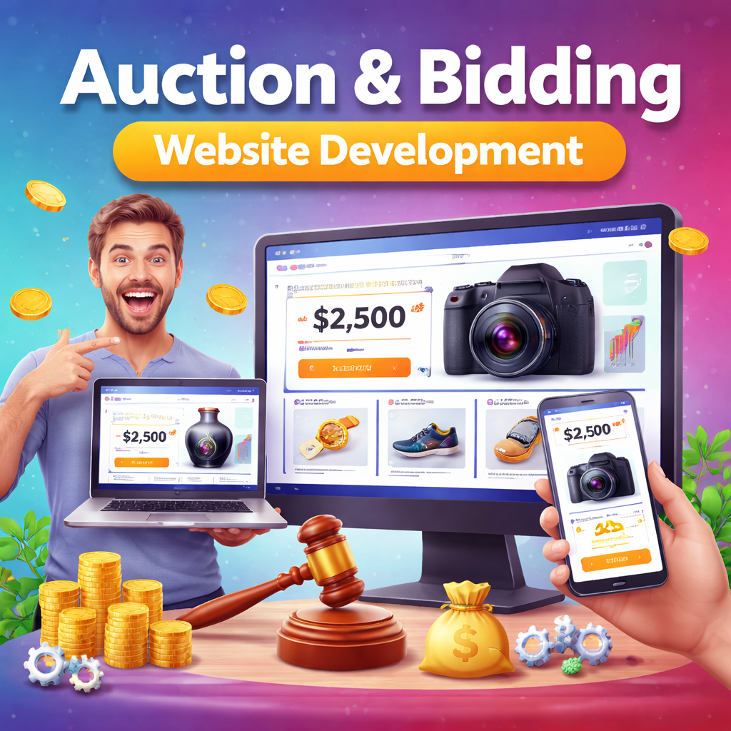 Auction & Bidding Website