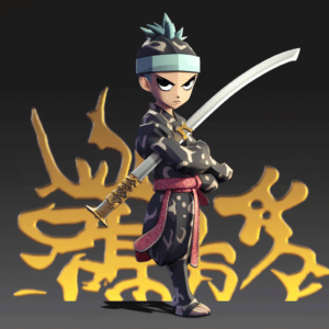 3D swordsman Samurai Champloo wallpaper – animewallpaper