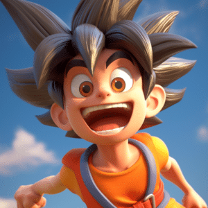3d Goku In the Pixar wallpaper – animewallpaper