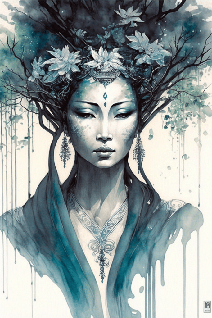 Asian Rain Goddess wallpaper – animewallpaper
